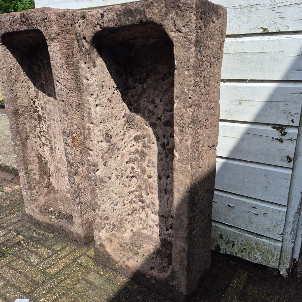 bentheimer zandsteen troggen/ bloembakken, Ophalen, Vee
