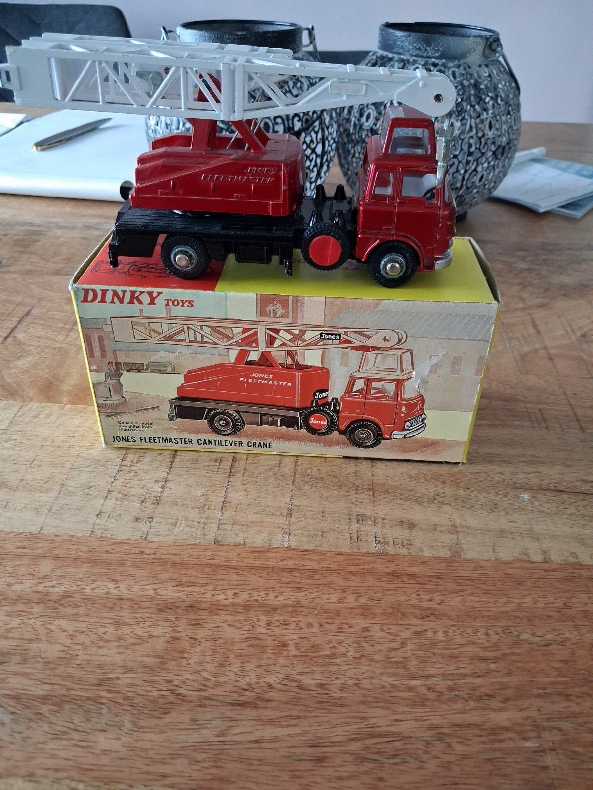 Dinky toys Jones Fleetmaster cantiliver crane., Ophalen of Verzenden, Zo goed als nieuw, Auto, Dinky Toys