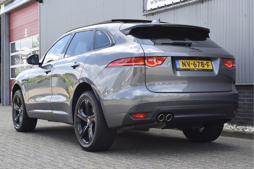 Jaguar F-Pace 2.0 R-Sport AWD 20d Panorama, Meridian, Adapti, Auto's, Jaguar, Automaat, Automatische klimaatregeling, Gebruikt