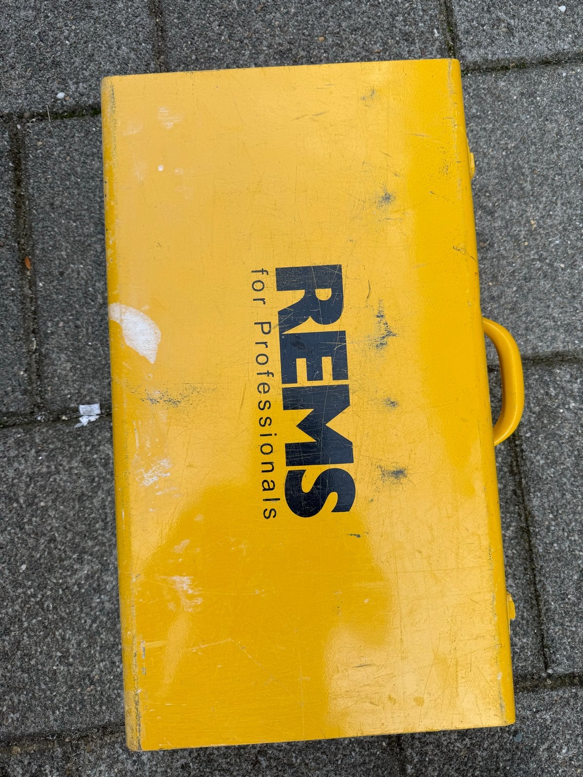 REMS Accu-Press 14V ACC Li-Ion Plus Perstang, Ophalen of Verzenden, Gebruikt