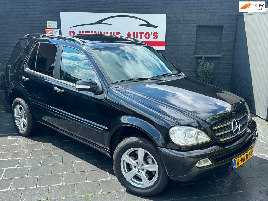 Mercedes-Benz M-klasse ML 270 CDI GRIJS KENTEKEN|NETTE AUTO, Auto's, Automaat, Gebruikt, Bedrijf, Diesel