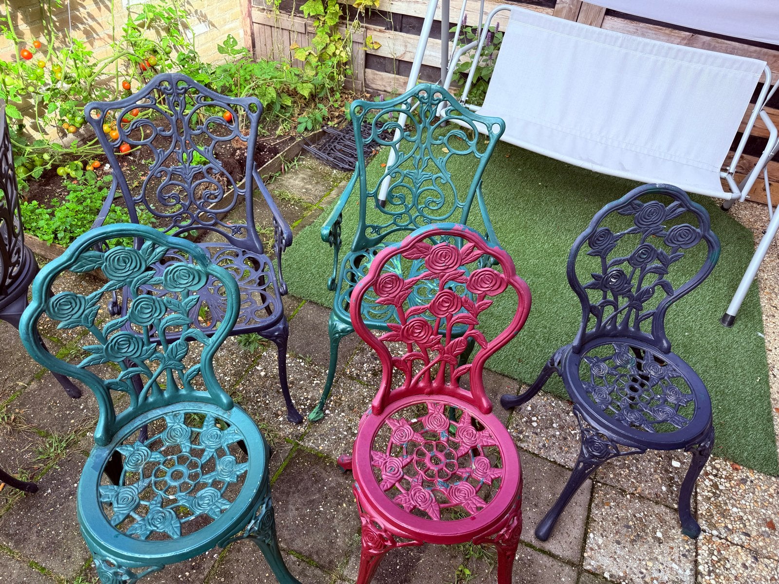Tuinstoel- 1 stuk 30 euro, Tuin en Terras, Ophalen, Gebruikt, Metaal