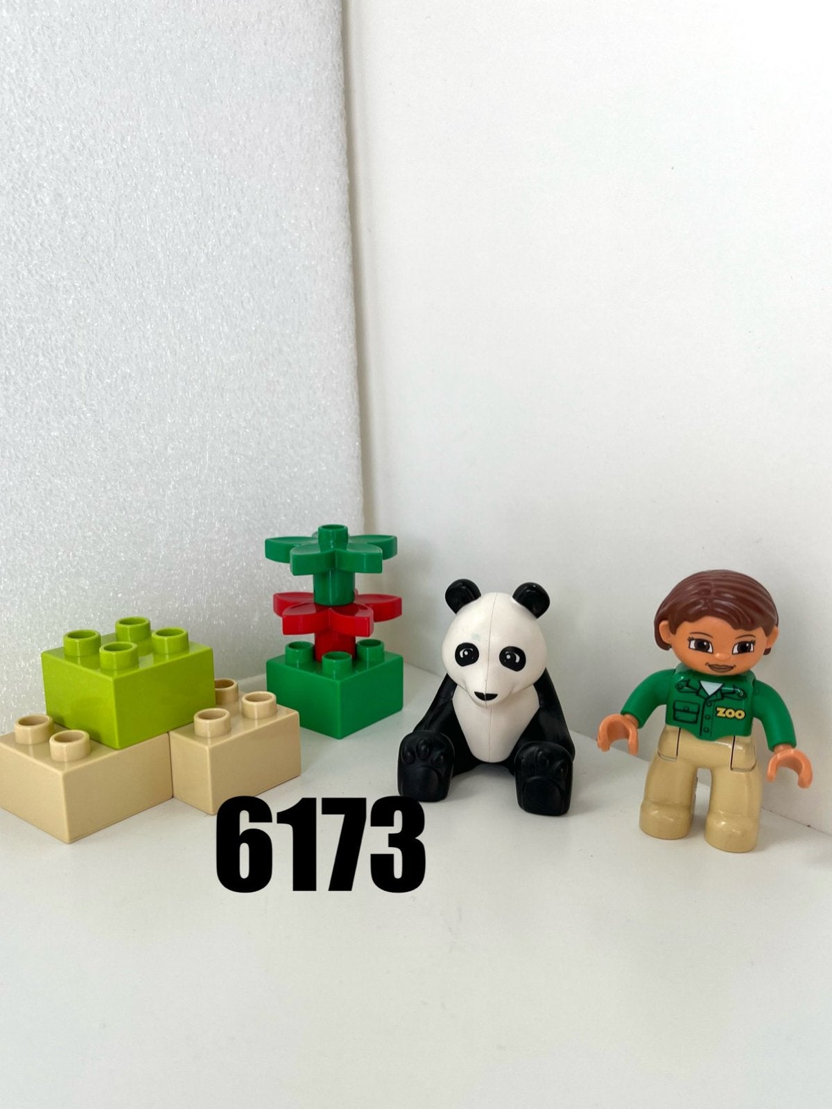 Lego Duplo 6173 - Panda Verzorger, Ophalen of Verzenden, Gebruikt, Duplo