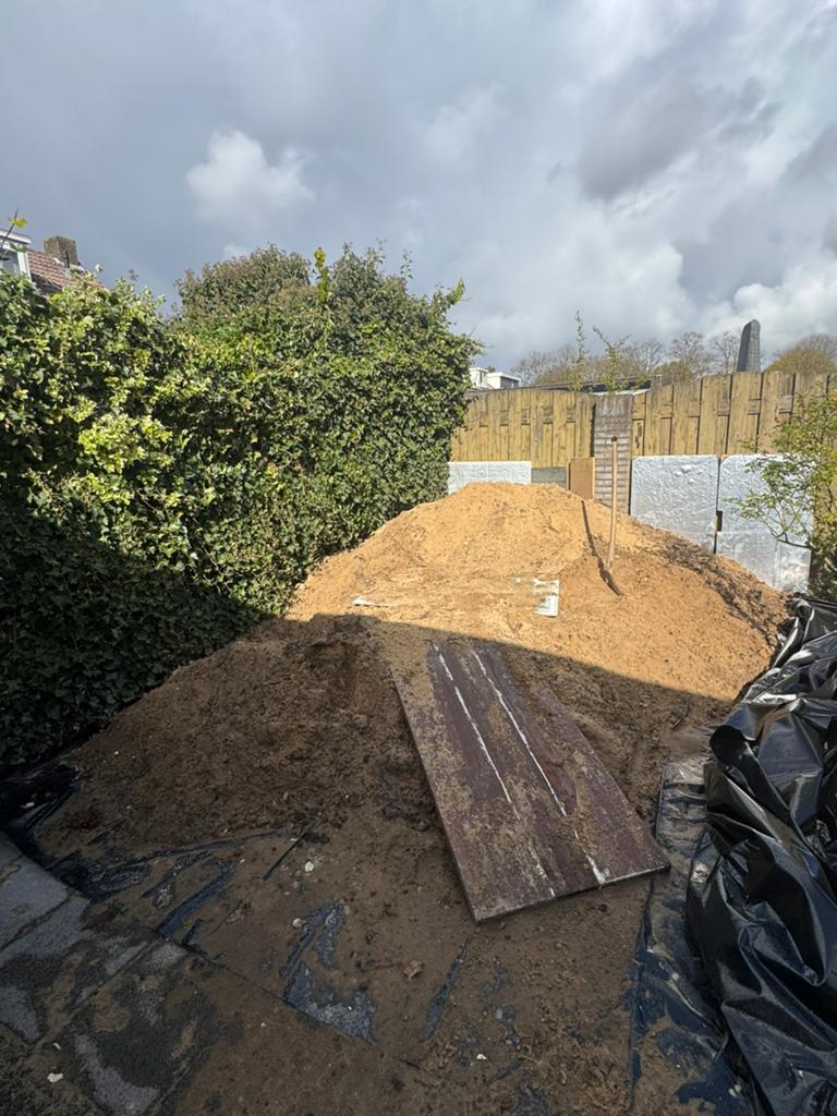 Gratis ophoogzand, Tuin en Terras, Ophalen of Verzenden, Ophoogzand