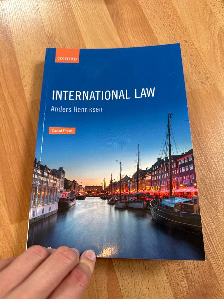 International Law - Anders Henriksen (Second Edition), Boeken, Studieboeken en Cursussen, Ophalen of Verzenden, Gamma, Zo goed als nieuw