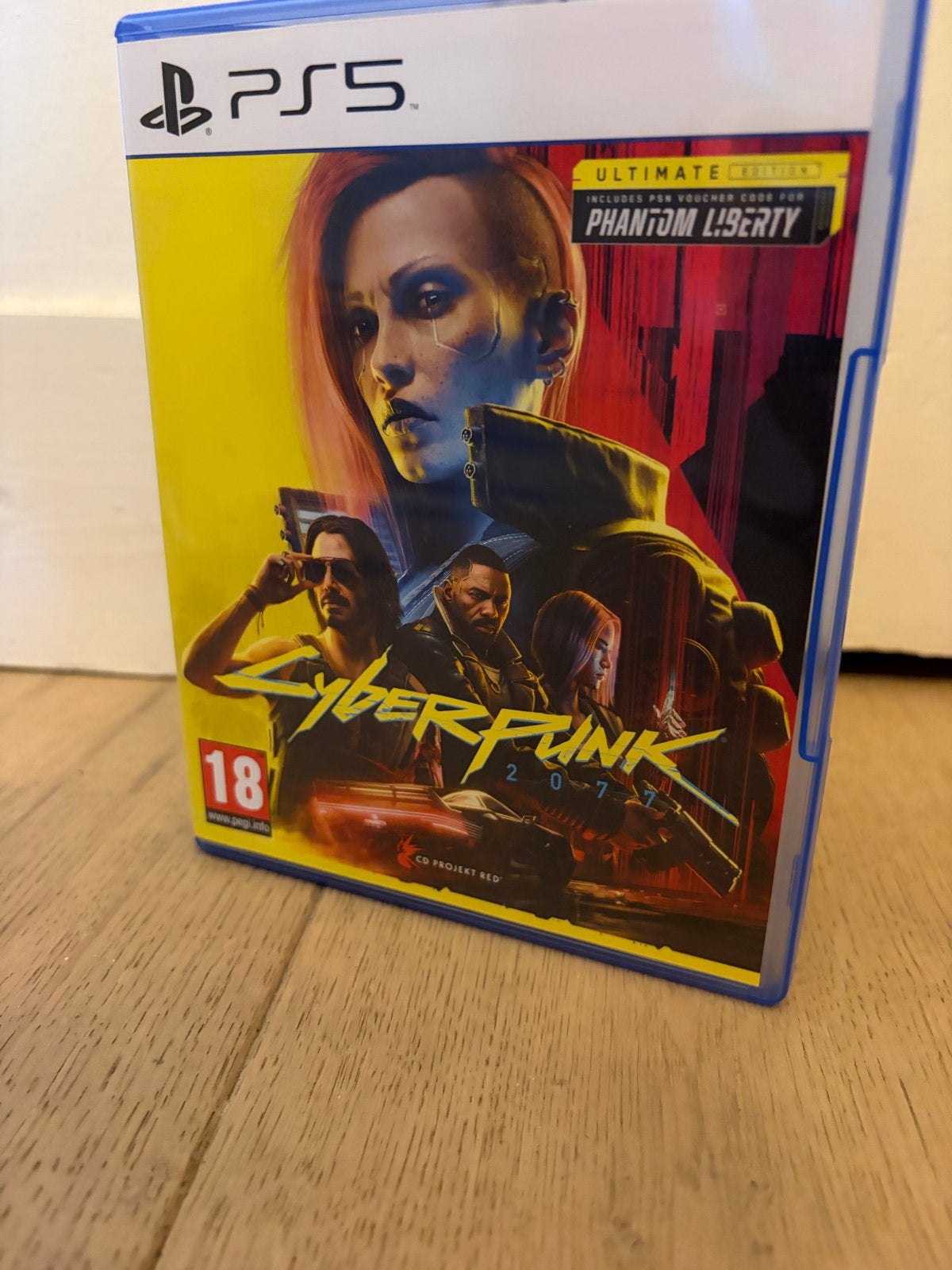 Cyberpunk 2077 PS5 - Basis Game (Geen DLC), Vanaf 18 jaar, Verzenden, 1 speler, Zo goed als nieuw