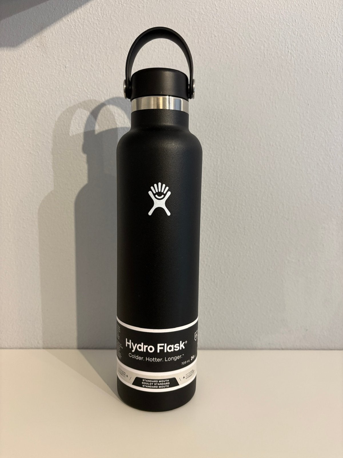 HydroFlask 24 oz zwart 2x, Verzenden, Nieuw