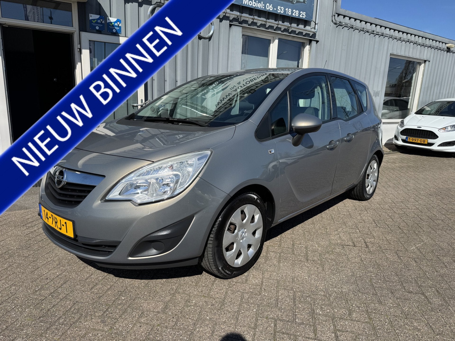 Opel Meriva 1.4 Turbo Edition (bj 2011), Auto's, Voorwielaandrijving, Euro 5, Stof, Gebruikt