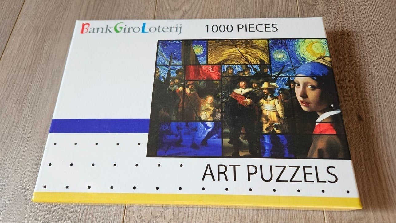 Bank Giro Loterij Art Puzzel, Ophalen of Verzenden, 500 t/m 1500 stukjes, Nieuw