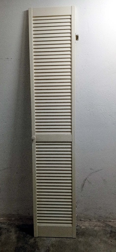 Louvredeuren, Ophalen, Gebruikt, Minder dan 80 cm, Binnendeur