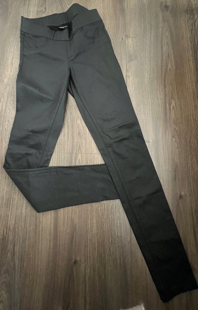 Vintage zwarte tregging/skinny nieuw S, Verzenden, Zwart, Nieuw, Vintage