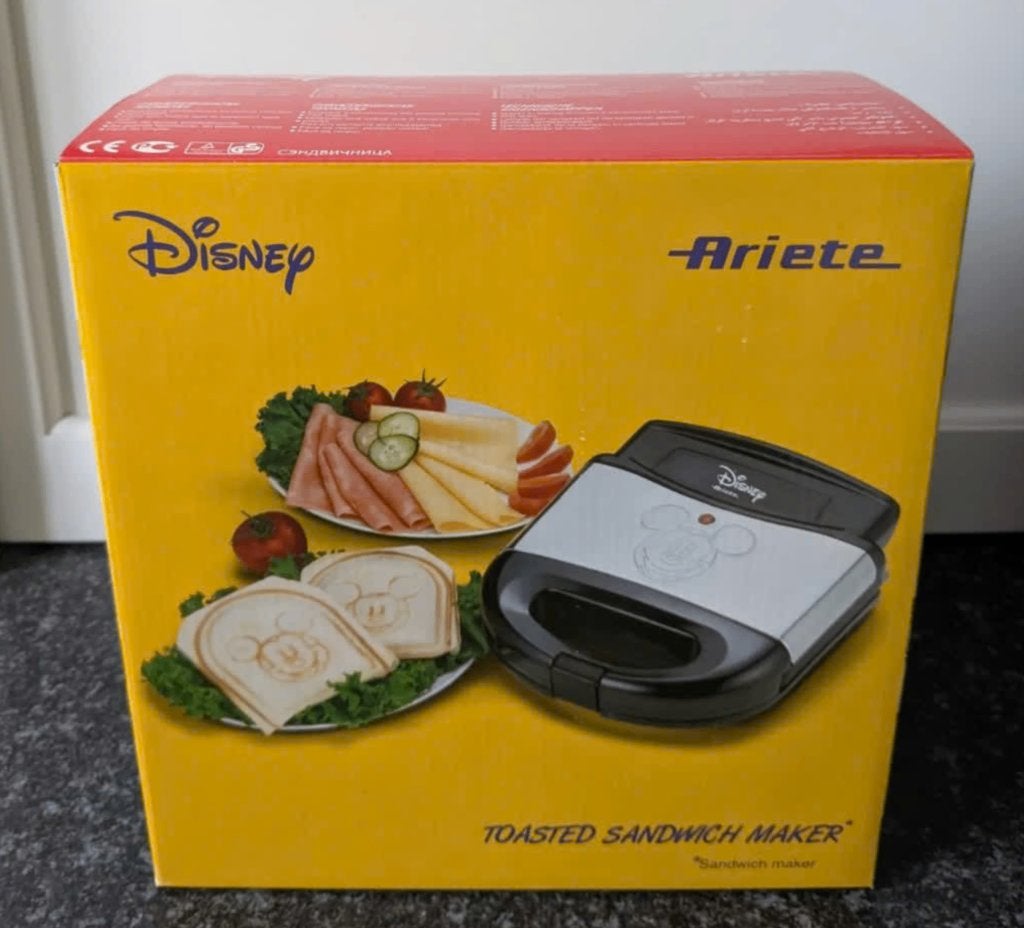Disney Mickey Mouse Tosti-apparaat NIEUW in Originele Doos!, Witgoed en Apparatuur, Ophalen of Verzenden, Nieuw