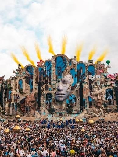 3x Vrijdag Tomorrowland pleasure bandjes, Twee personen