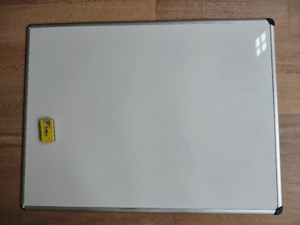 magnetisch whiteboard  120 x 90, Ophalen, Zo goed als nieuw, Whiteboard