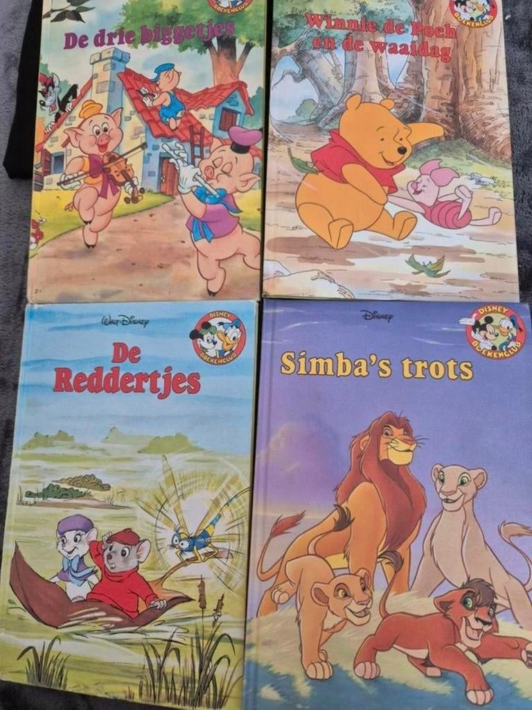 4 Disney boekjes (2), Boeken, Kinderboeken | Jeugd | 10 tot 12 jaar, Gelezen, Ophalen of Verzenden