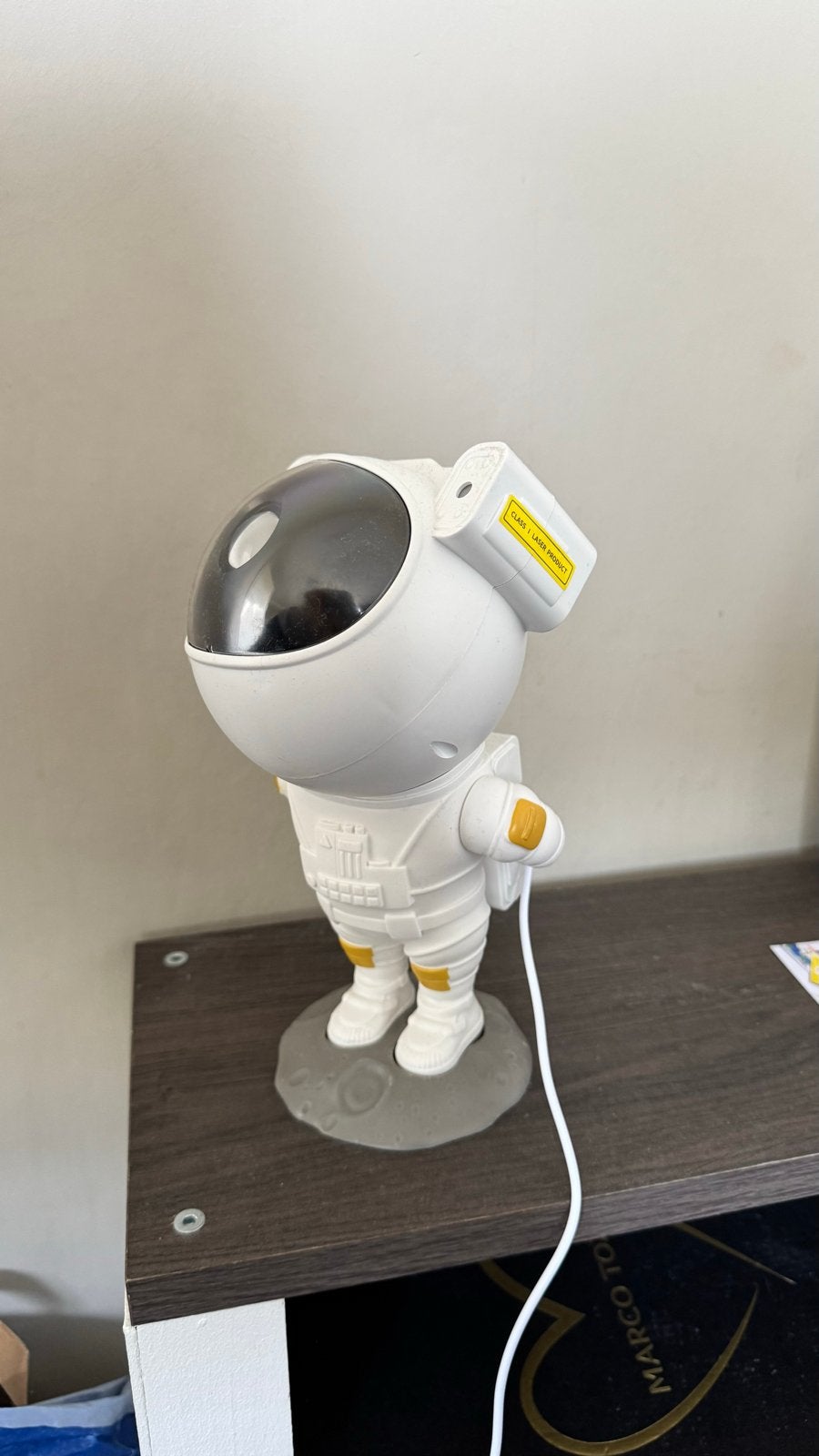 Astronaut Sterrenprojector - Nachtlampje met Nevel en Sterre, Wit, Overige merken, Kunststof, Overige fittingen