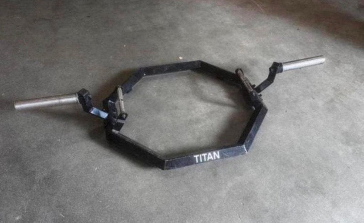 Trap Bar / Hexa Barbell 50/51 mm, Sport en Fitness, Ophalen, Zo goed als nieuw, Halterstangen