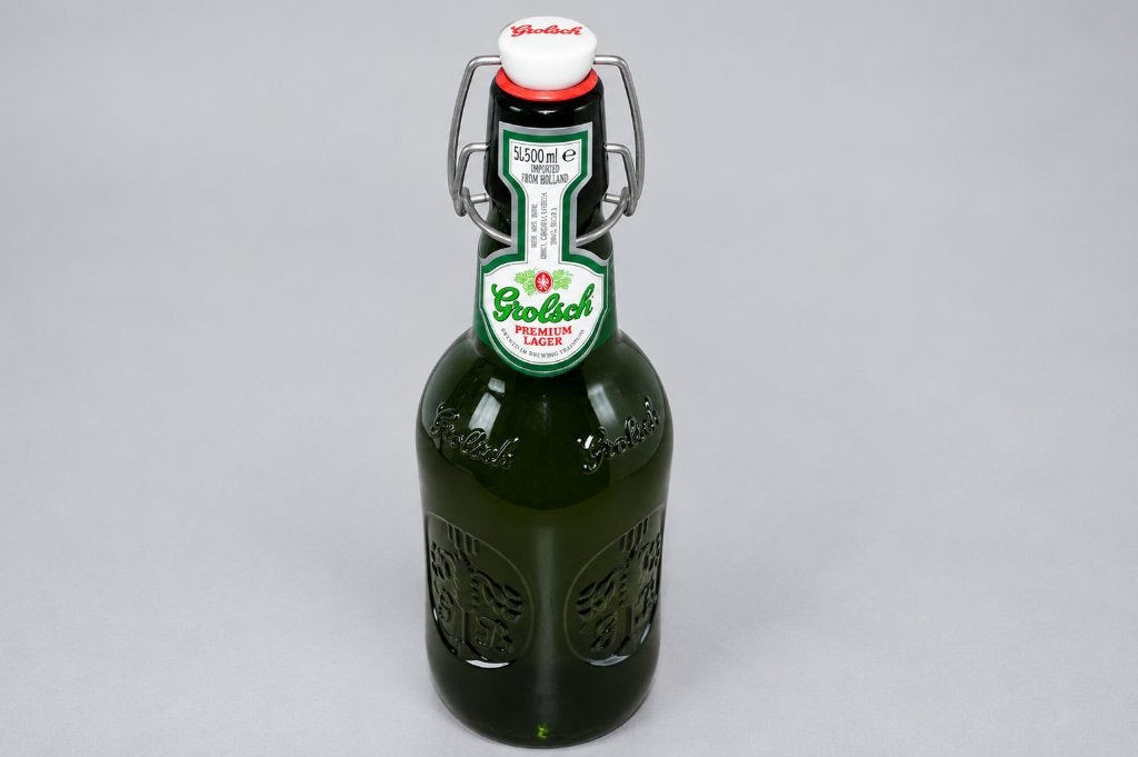 Grolsch 5 liter spaarfles met originele doos – verzegeld, Ophalen, Nieuw, Overige typen, Grolsch