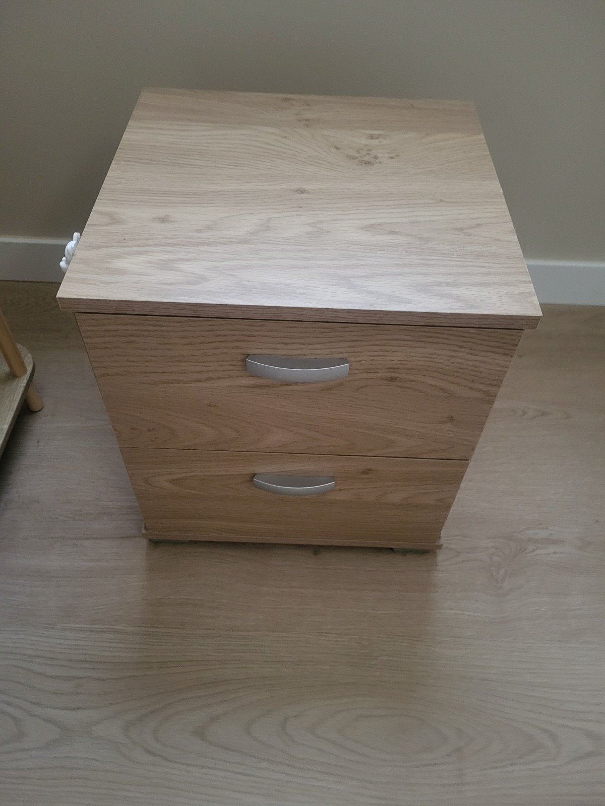 Nachtkastjes 2x, Huis en Inrichting, Ophalen, 1 of 2 laden, 50 tot 100 cm, Minder dan 100 cm