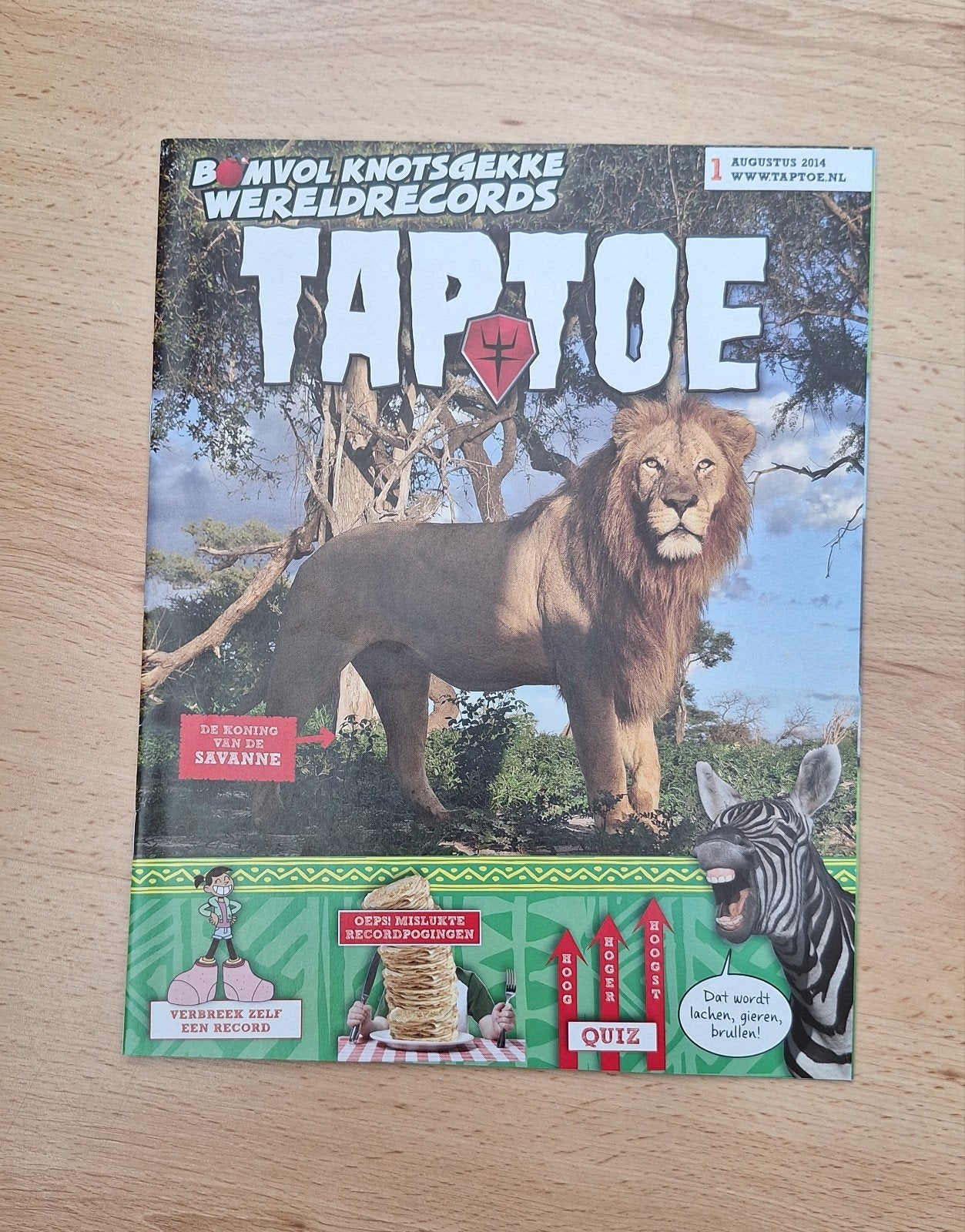 NIEUW! Taptoe tijdschrift 2014, Boeken, Tijdschriften en Kranten, Ophalen of Verzenden, Nieuw, Wetenschap en Natuur