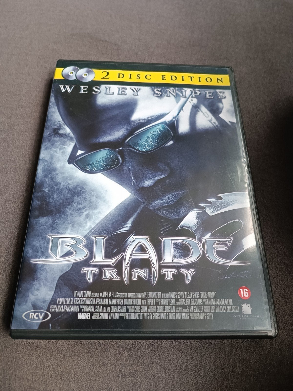 Blade Trinity - dvd, Vanaf 16 jaar, Ophalen of Verzenden, Zo goed als nieuw, Vampiers of Zombies