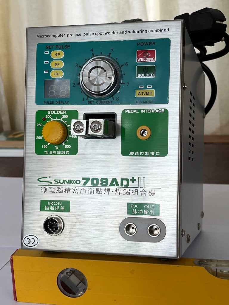 Puntlasapparaat voor-accubouw en reparatie, Ophalen of Verzenden, Zo goed als nieuw