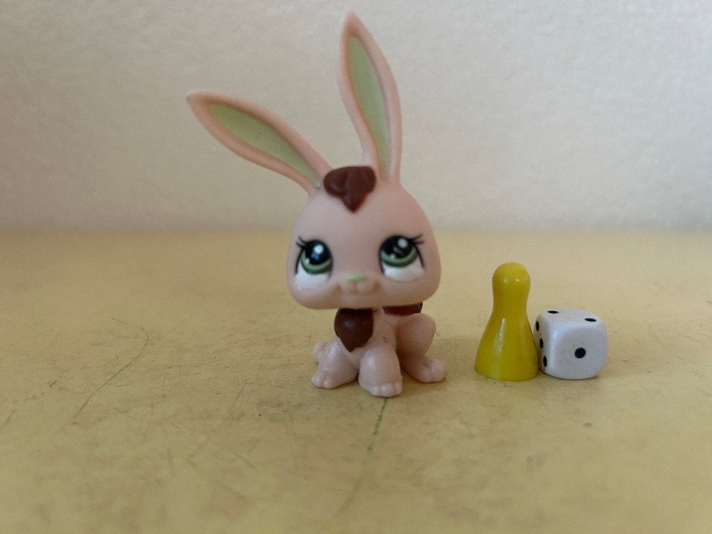 Littlest Pet Shop Bunny Konijn #1019 - LPS Konijntje, Ophalen of Verzenden, Gebruikt