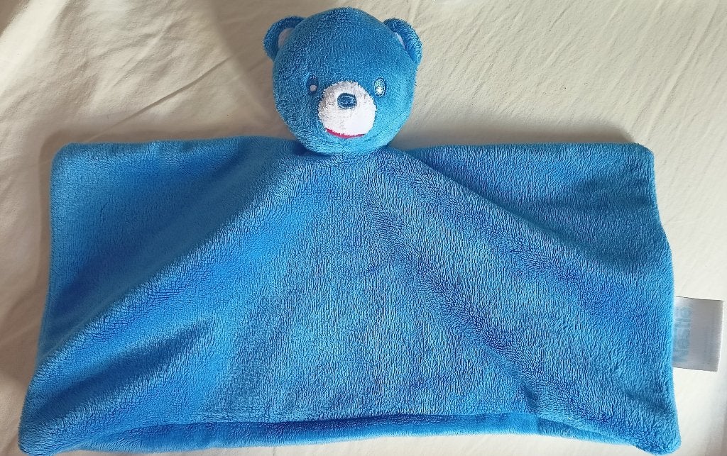 Knuffeldoek, Overige merken, Overige karakters, Blauw, Ophalen of Verzenden