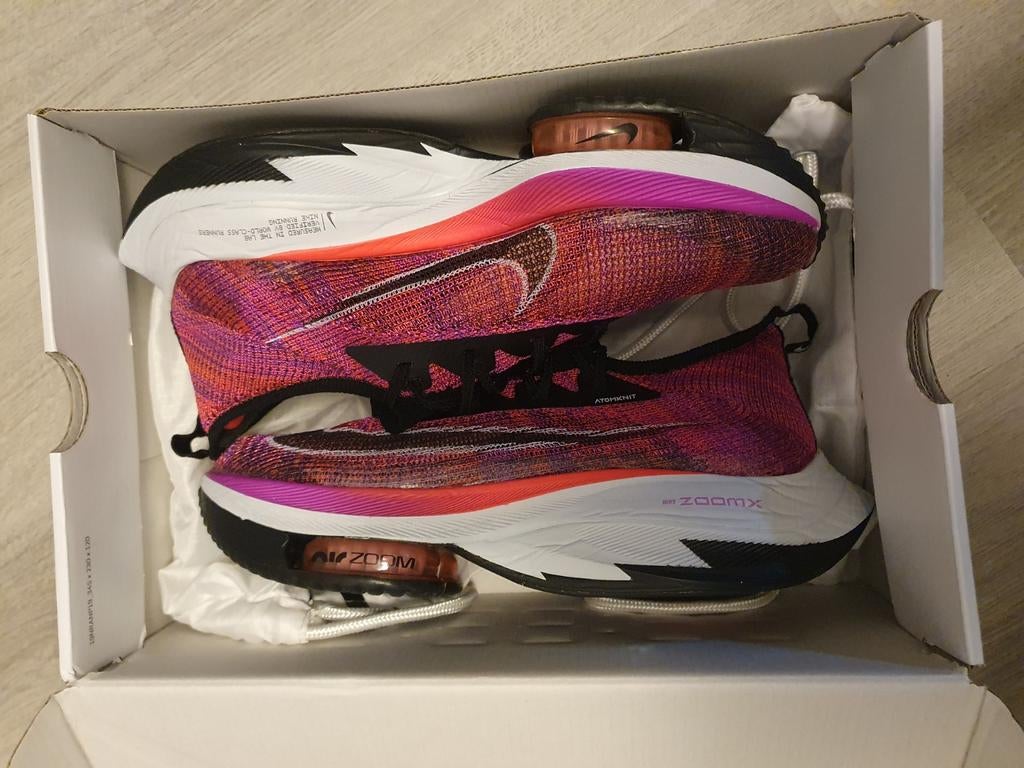 Nike Air Zoom Alphafly Next% Maat 43, Ophalen of Verzenden, Zo goed als nieuw, Sneakers of Gympen