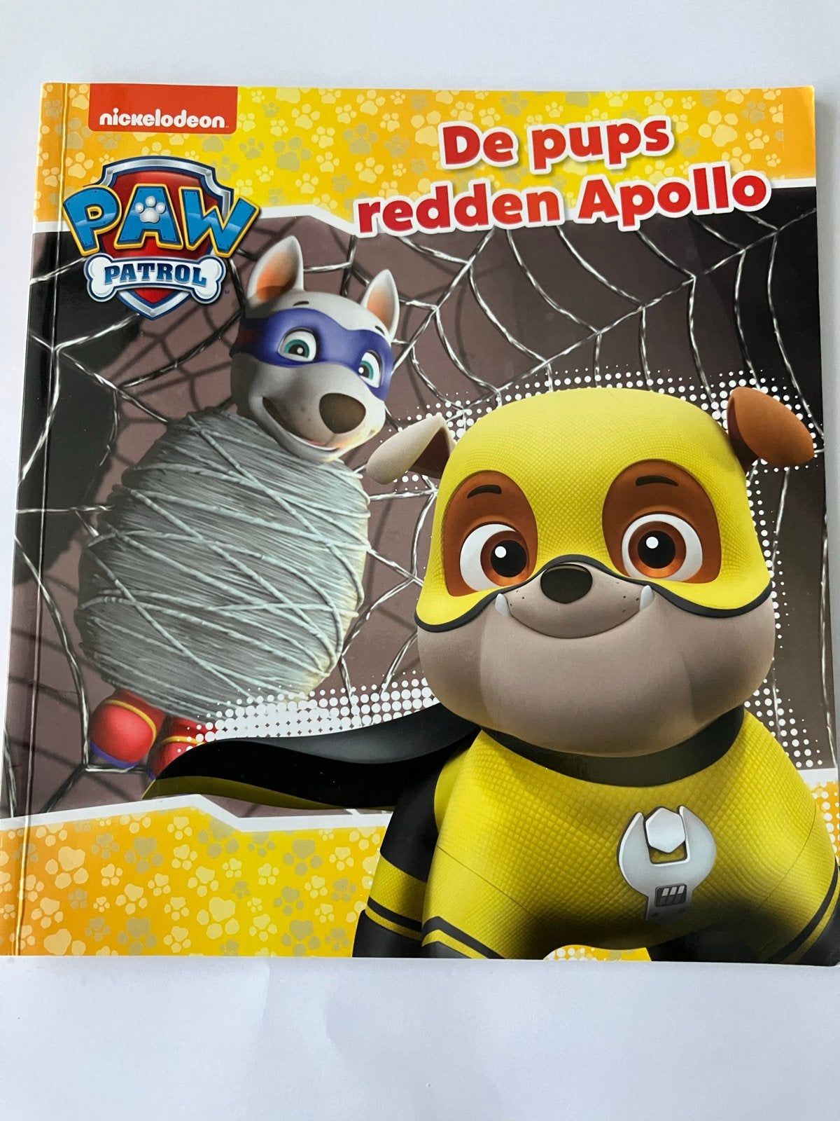 Paw Patrol Boek: De pups redden Apollo - Avontuurlijk voor k, Ophalen, Zo goed als nieuw, 3 tot 4 jaar