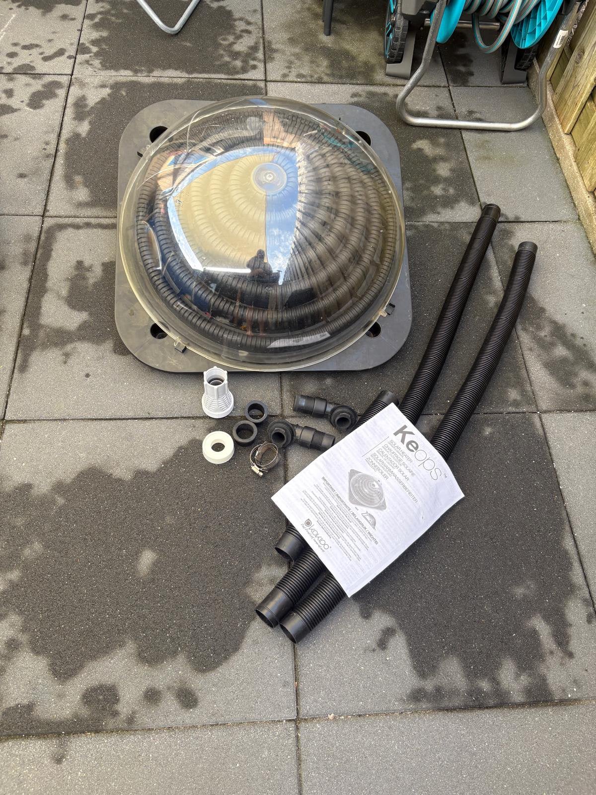 Solar bol zwembad verwarming, Ophalen, Zo goed als nieuw