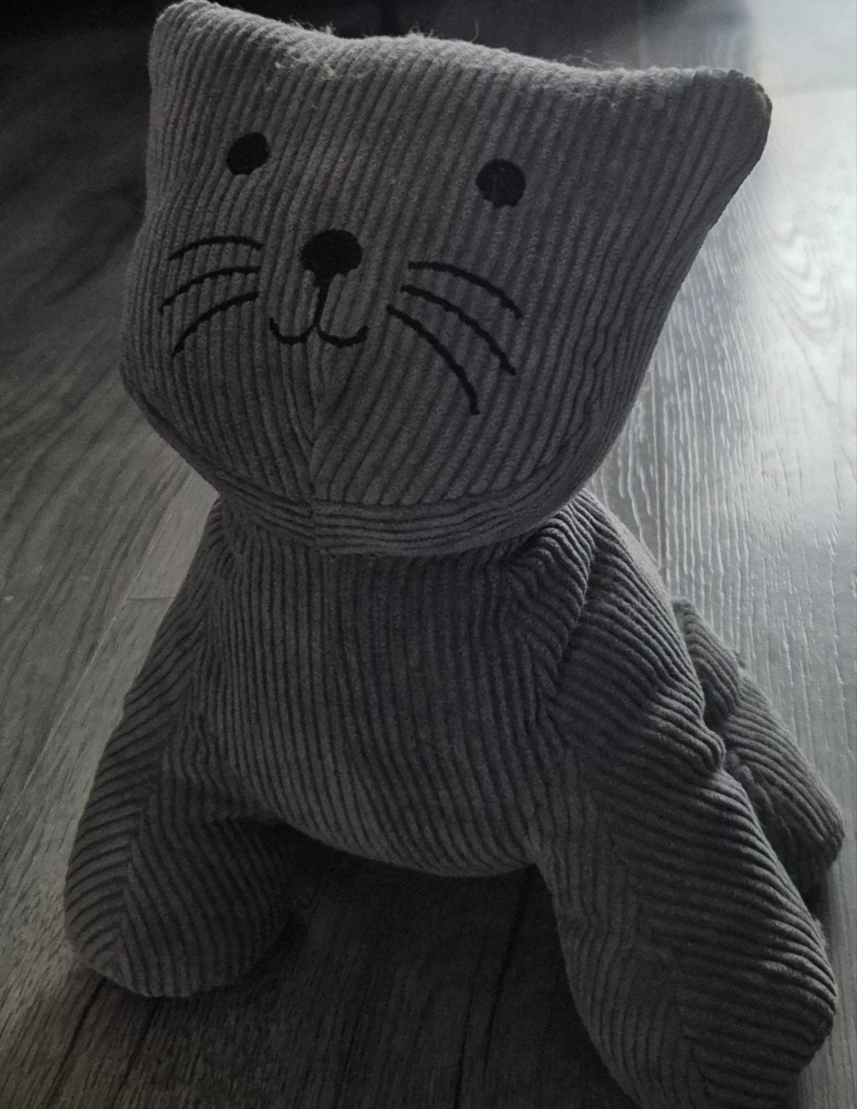 Leuke katten deurstopper, Ophalen, Binnen, Gebruikt, Grijs