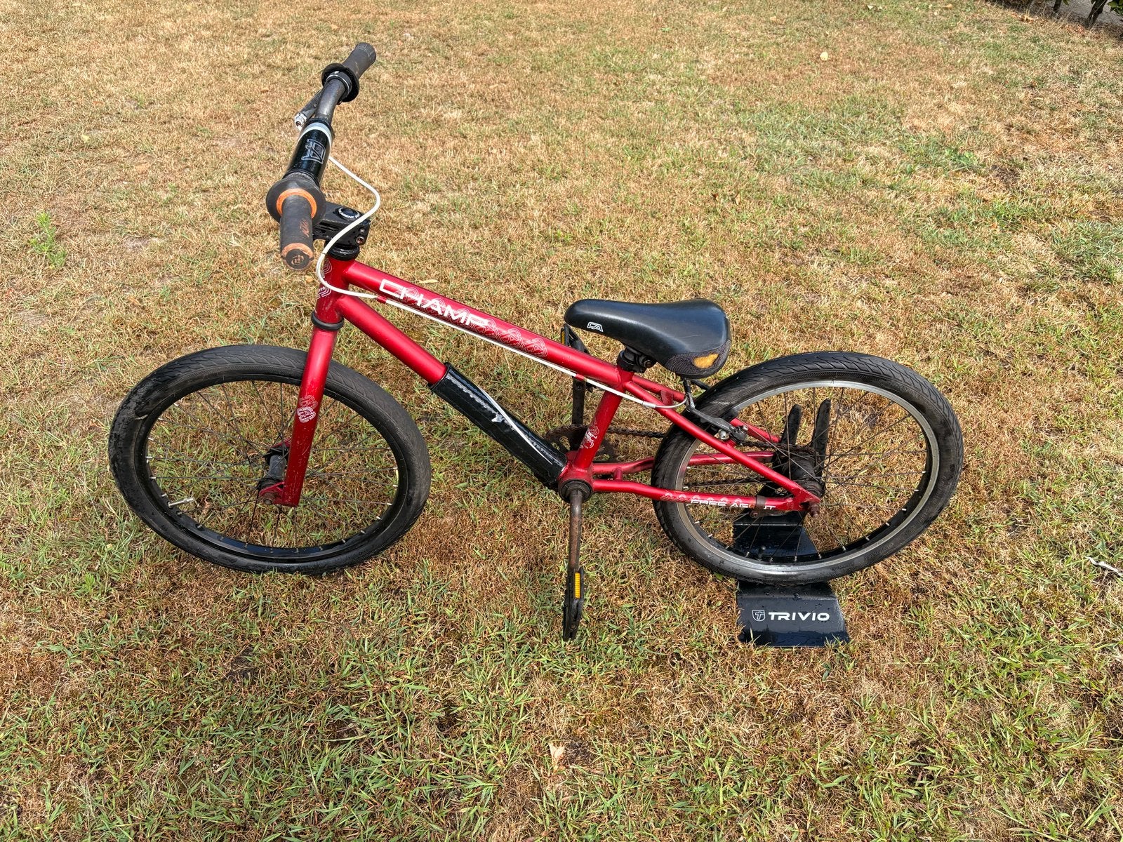 Free Agent BMX Fiets - Rood/Zwart - Gebruikt, Ophalen, Gebruikt, Staal, Velgrem