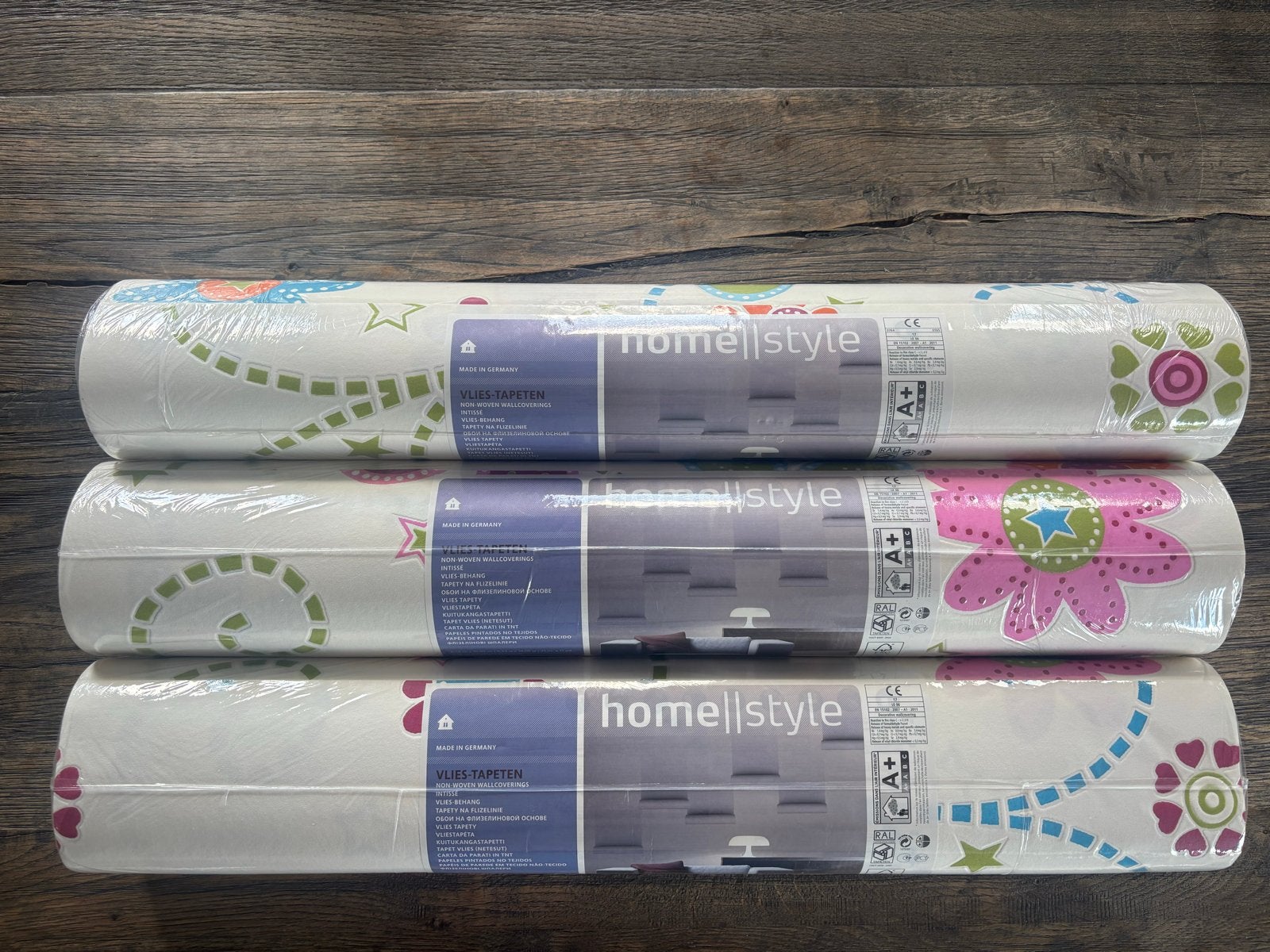 Vliesbehang met bloemenpatroon - Home Style, Ophalen, Bloemen, Modern, Vliesbehang