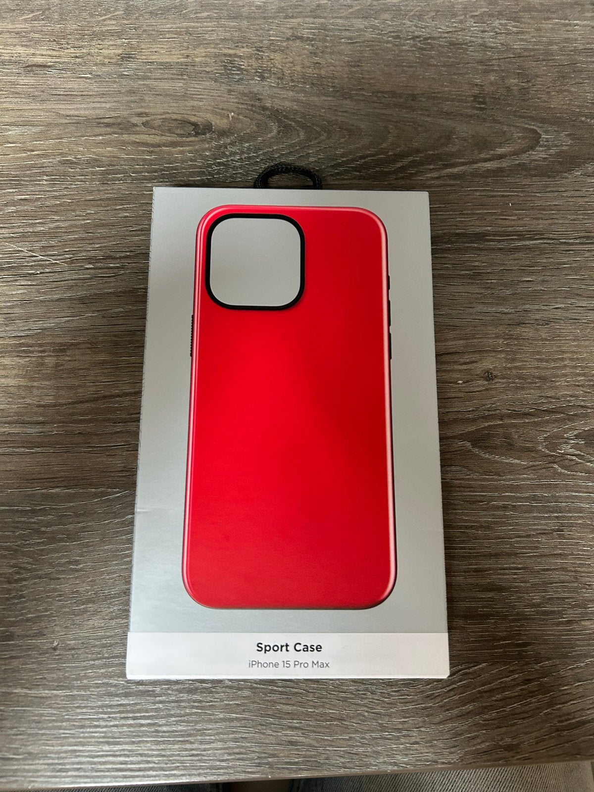 Nomad Sport Case voor iPhone 15 Pro Max - Rood, MagSafe, Overige merken, Nieuw, Hoesje of Tasje