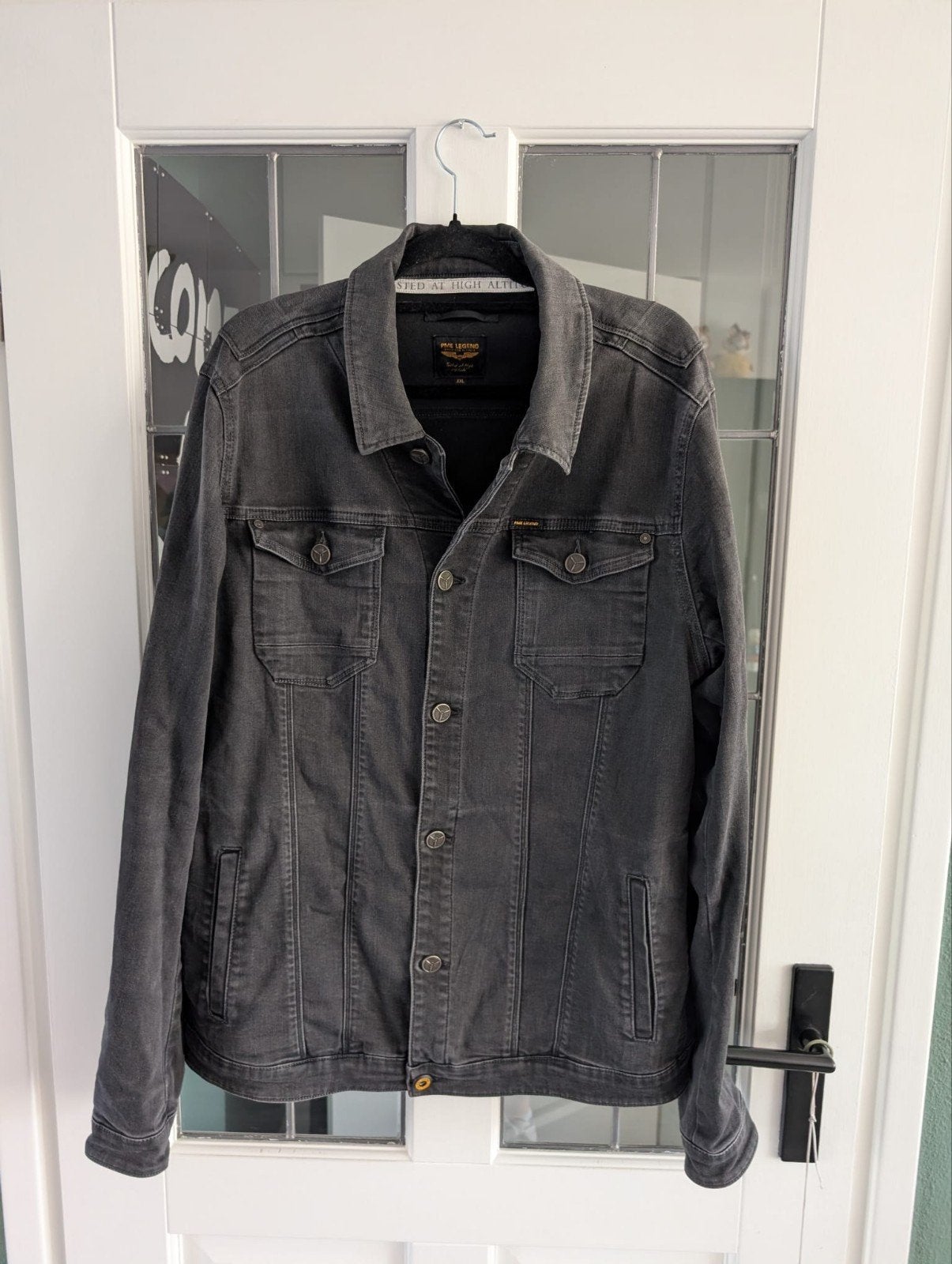 PME Legend spijkerjack - Zwart - Maat XXL, Kleding | Heren, Zwart, Overige maten, Ophalen of Verzenden, Zo goed als nieuw