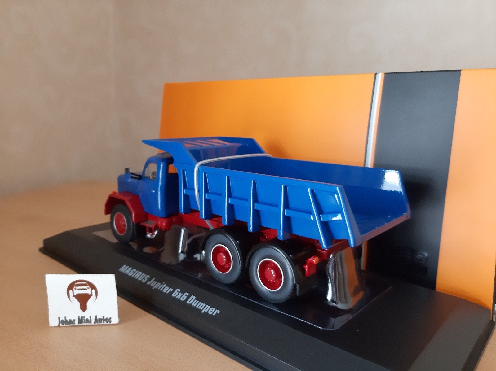 Magirus Deutz Jupiter 6x6 kieper van IXO Trucks 1:43, Overige merken, Nieuw, IXO Trucks, Ophalen of Verzenden