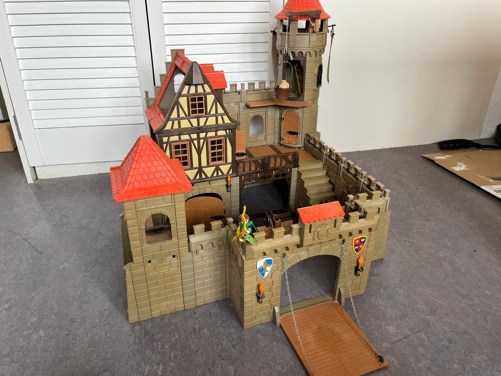 Playmobil Kasteel, Ophalen, Complete set, Zo goed als nieuw, Kasteel/Fort