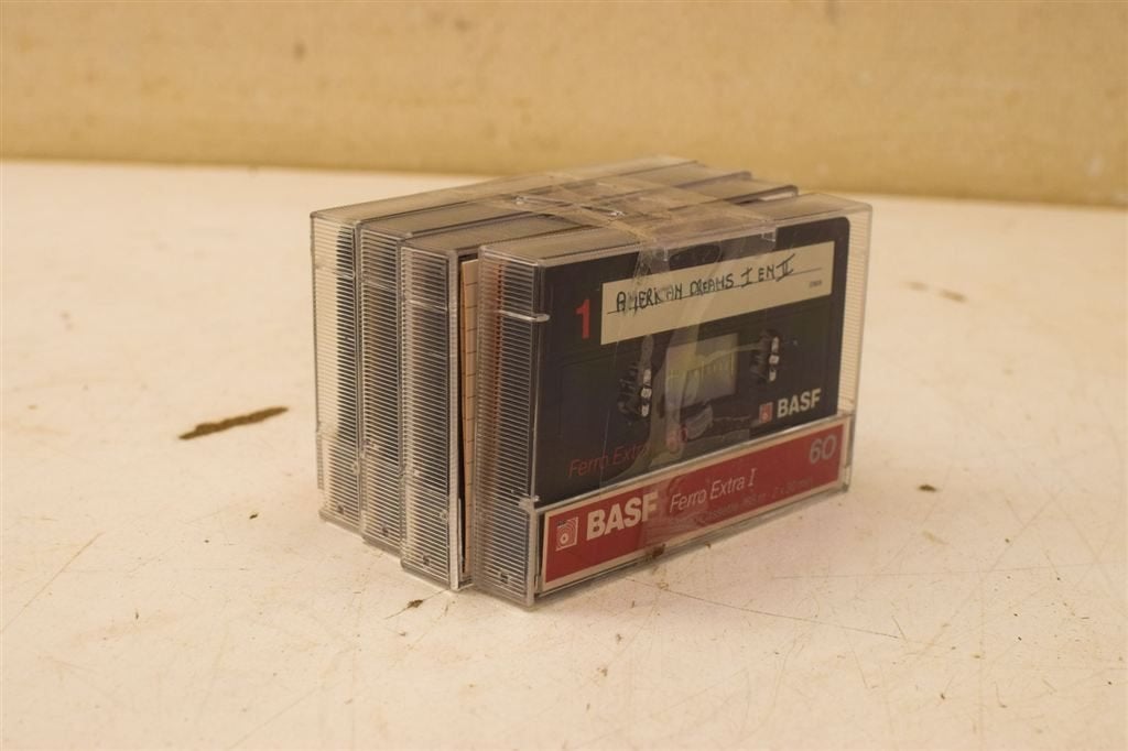 4 stuks Basf cassettebandjes 46842, Ophalen of Verzenden, Gebruikt, Overige genres, 1 bandje