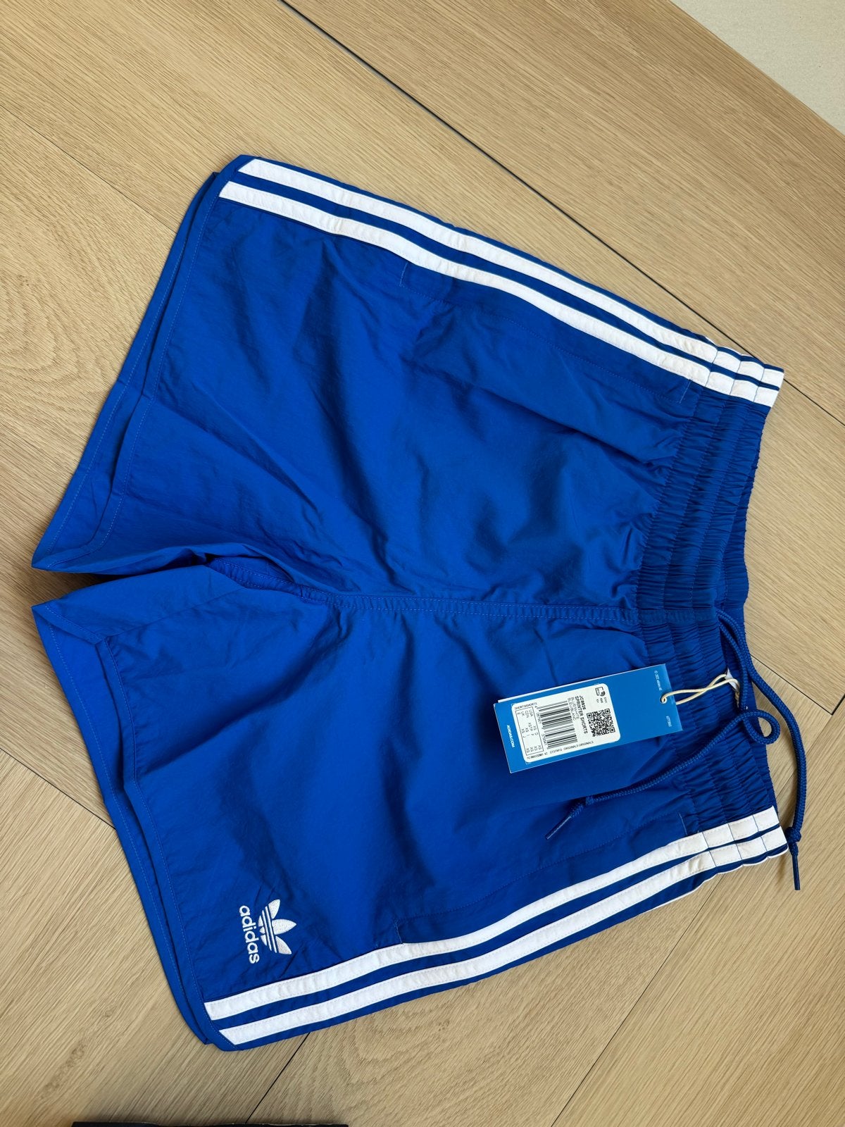 Adidas Originals Sprinter Short Blauw Maat XS, Kort, Nieuw, Maat 34 (XS) of kleiner, Verzenden
