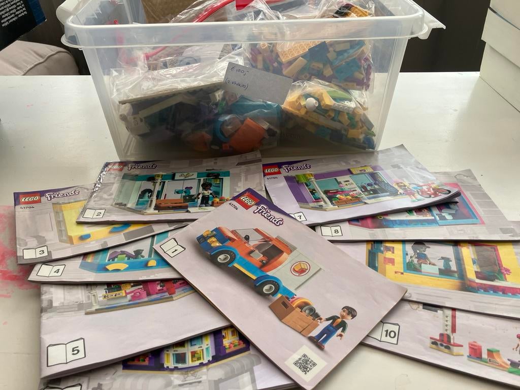 LEGO Friends set 41704 met instructieboekjes, Ophalen of Verzenden, Zo goed als nieuw