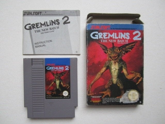 Gremlins 2 NES Nintendo, Spelcomputers en Games, Games | Nintendo NES, Gebruikt, 1 speler, Ophalen of Verzenden, Vanaf 3 jaar