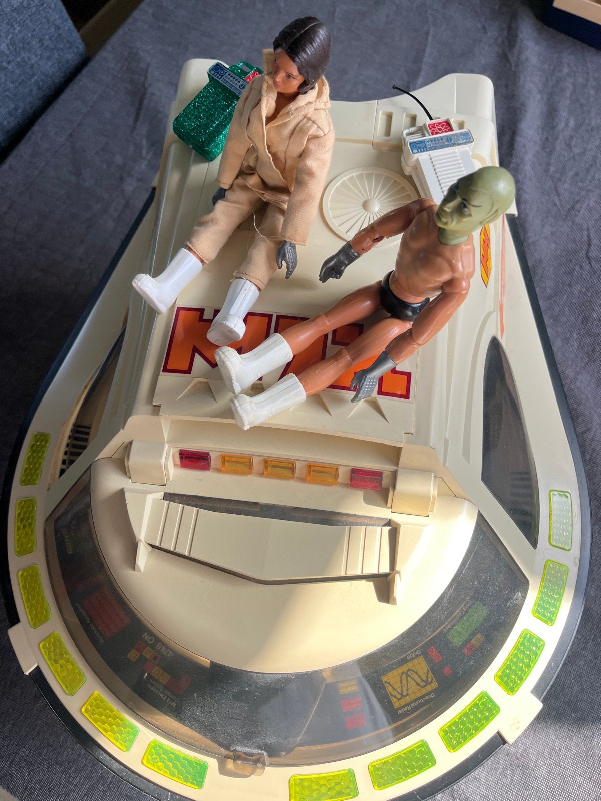 Madelman Cosmic Ruimteschip met 2 poppen, Ophalen, Gebruikt