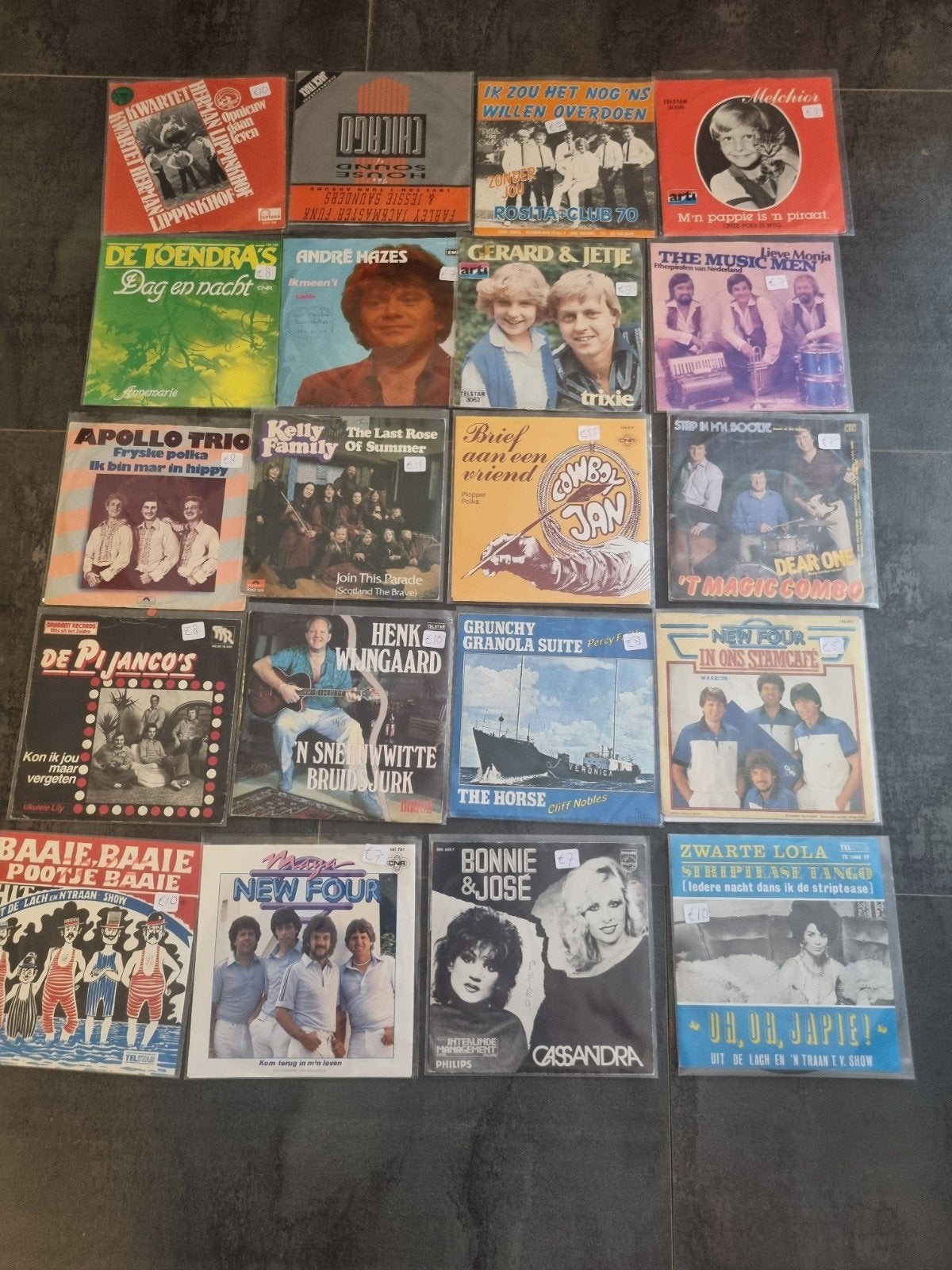 Gezocht: Nederlandse piraten singles collectie, Cd's en Dvd's, Ophalen