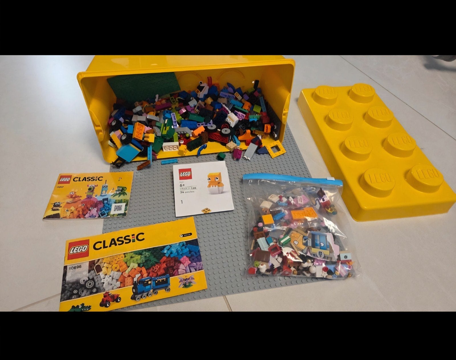 LEGO Classic sets ( 11024, 10696, 11017, 42668 ), Ophalen of Verzenden, Zo goed als nieuw