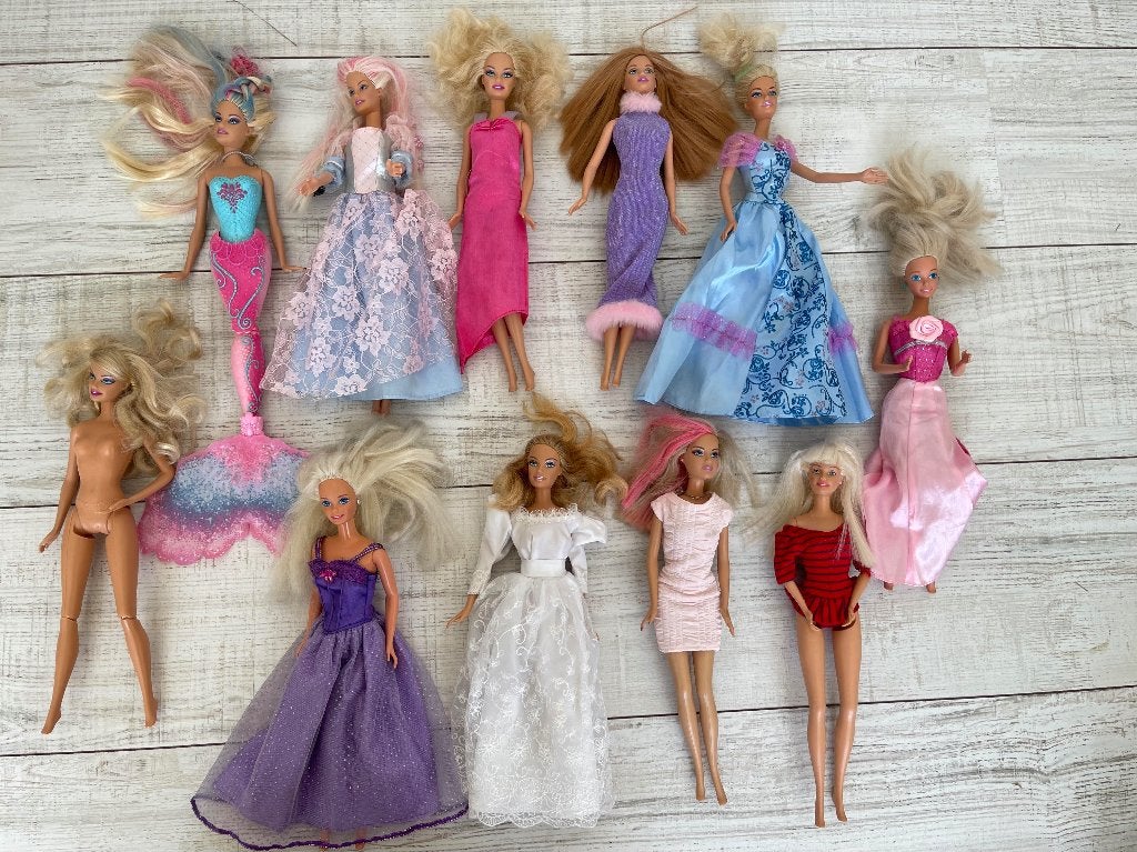 Barbie verzameling + Zeemeermin + Ken, Ophalen of Verzenden, Gebruikt, Pop