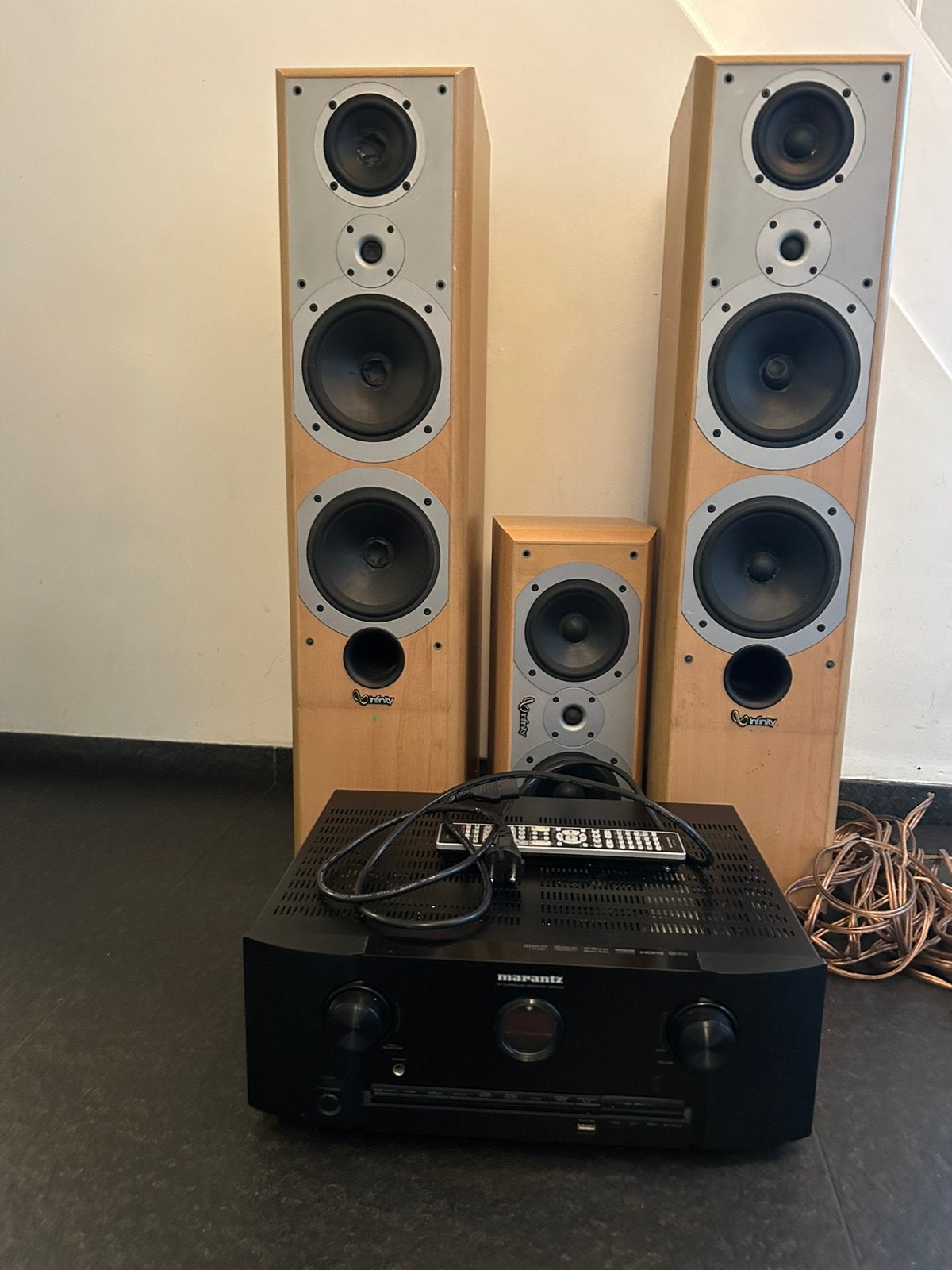 Marantz SR5006 + Infinity Primus 300  hifi/home cinema set, Ophalen of Verzenden, Gebruikt, Overige merken