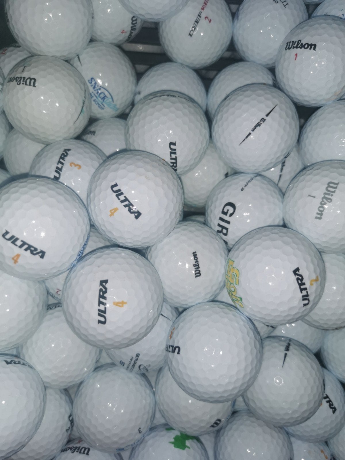 Wilson ultra golfballen 100 stuks AAAA kwaliteit, Sport en Fitness, Golf, Ophalen of Verzenden, Bal(len)