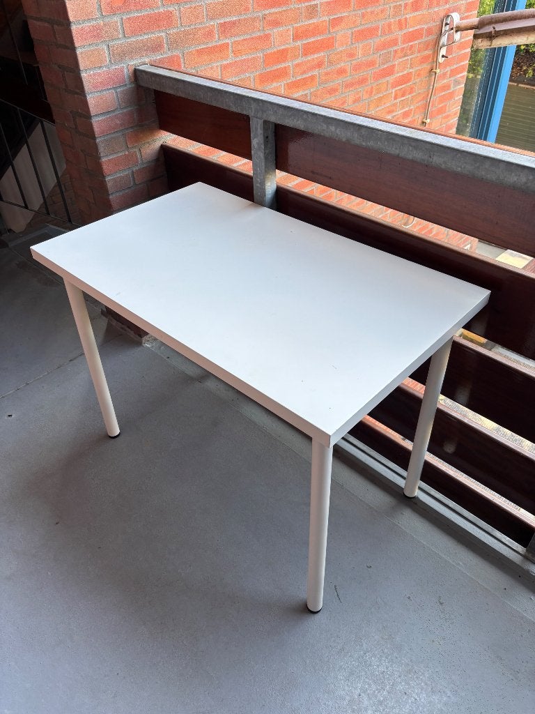 Ikea tafel (wit), Ophalen, Gebruikt, Rechthoekig, 50 tot 100 cm