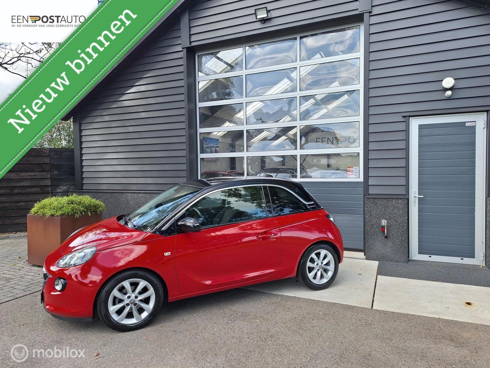 Opel ADAM 1.0 Turbo BlitZ Two-Tone Kleur, Full-Map Navi, Stu, Auto's, Voorwielaandrijving, Dealer onderhouden, Met garantie (alle)